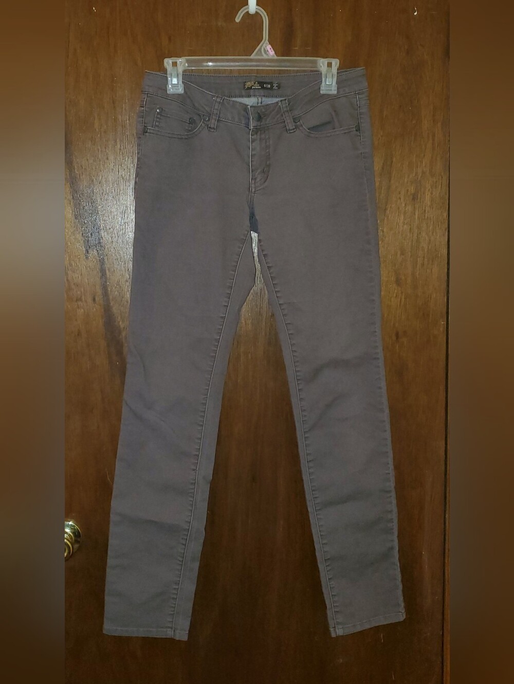 Prana Skinny Jeans Sz 6 28 Brown